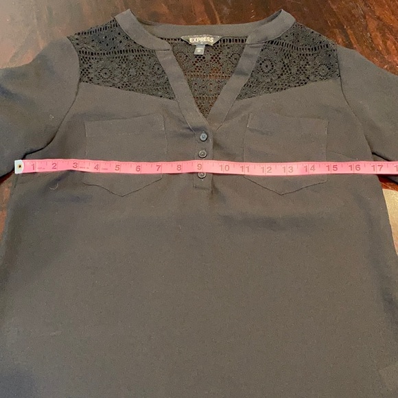 lace top shirt - Picture 1 of 4